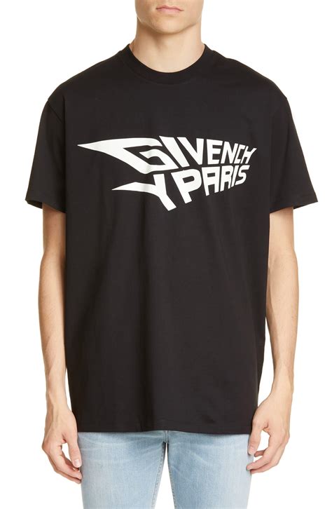 givenchy black t shirt free shipping|givenchy t shirt prices.